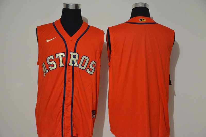 Astros Blank Orange Nike Cool Base Sleeveless Jersey,We sell and wholesale Astros Blank Orange Nike Cool Base Sleeveless Jersey on line form chian!